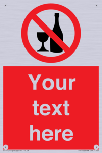 Custom prohibition no alcohol